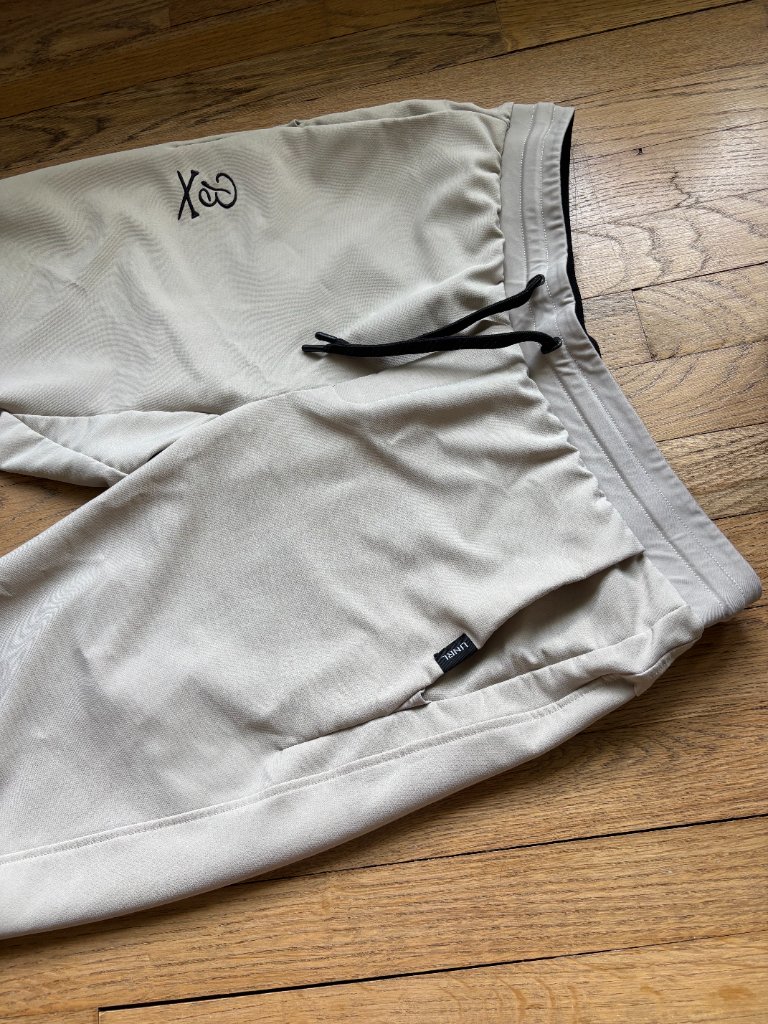 Unrl X Barstool Golf Apex Pants Mens Medium Reg Gray Tapered Athletic Joggers — image 3 of 8